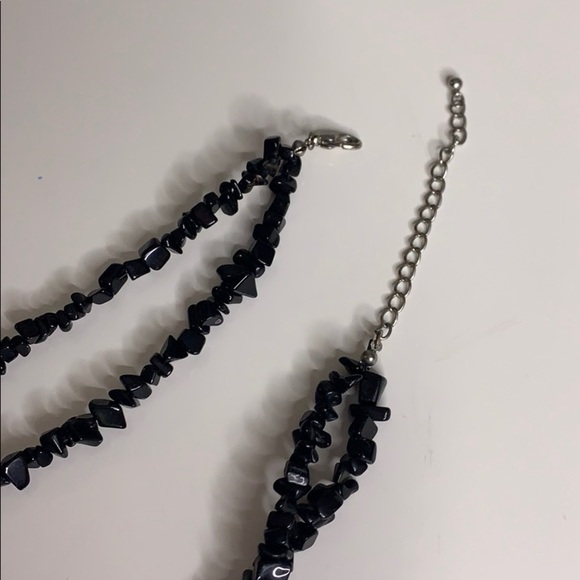 Texas Lone Star pendant Black beaded layer necklace one size adult - Picture 5 of 8